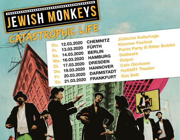 GreedyforBestMusic-Jewish-Monkeys-Catastrophic-Life-Live-Germany-March-2020